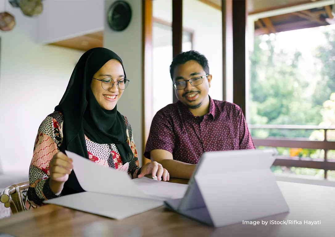 Diskusi pembiayaan syariah untuk rumah tumbuh syariah dengan pengembang dan keluarga muda
