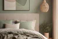 Palet warna cat interior rumah kekinian yang menenangkan: netral, pastel, dan hijau lembut