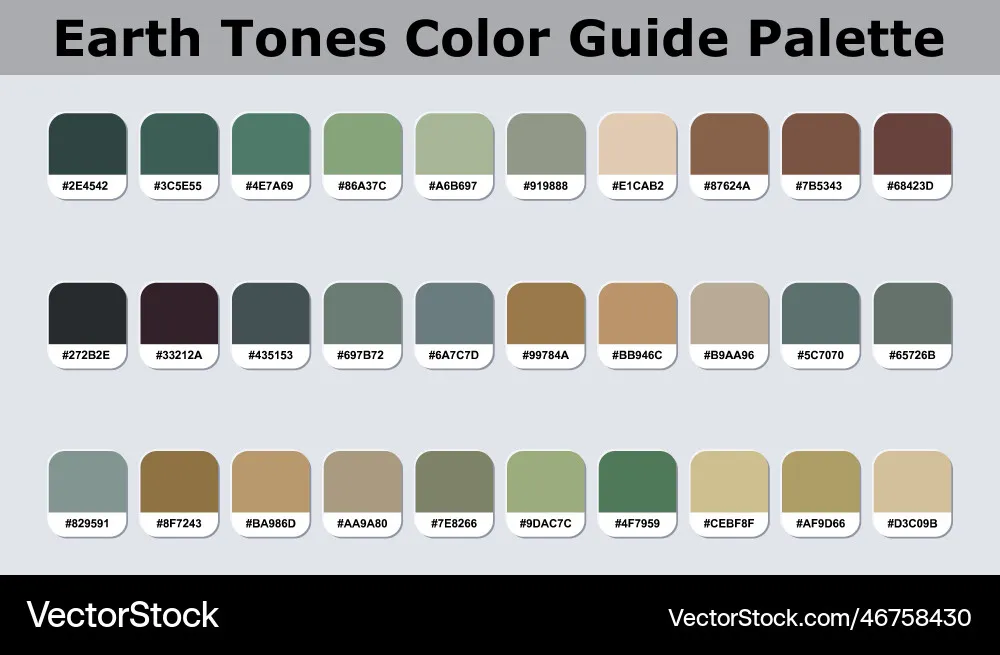 Tabel perbandingan palet warna cat rumah kekinian yang menenangkan jiwa